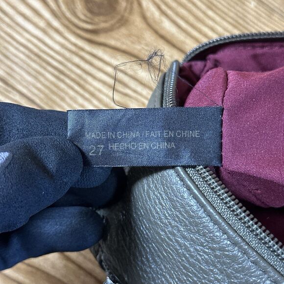 Stone Mountain Hobo Shoulder Bag Green Multiple Compartments Detachable Keychain - Picture 8 of 16